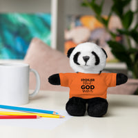 Spoiler Alert: God Wins Stuffed Animals with Tee | Teddy Bear | Bunny | Lamb | Panda | Lion | Jaguar