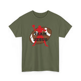Team Jesus | Unisex Heavy Cotton Tee | Football