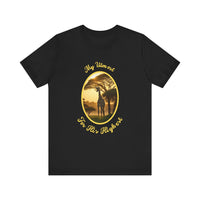Giraffe | My Utmost for His Highest 🌿 "Wild Comfort: Jungle Animal Unisex Tee" 🌿