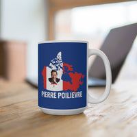 Pierre Poilievre for Canada | Ceramic Mugs (11oz\15oz\20oz) Blue