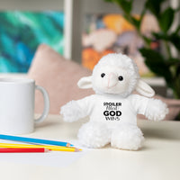 Spoiler Alert: God Wins Stuffed Animals with Tee | Teddy Bear | Bunny | Lamb | Panda | Lion | Jaguar