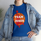 Team Jesus | Unisex Heavy Cotton Tee | Basketball