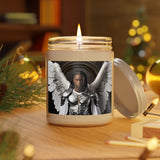 🌟 African American Male Angel Scented Candle: Illuminate Your Space with Divine Aromatherapy 🌟, 9oz