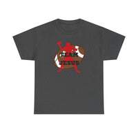 Team Jesus | Unisex Heavy Cotton Tee | Football