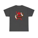 Team Jesus | Unisex Heavy Cotton Tee | Football