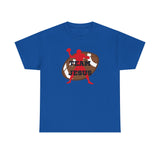 Team Jesus | Unisex Heavy Cotton Tee | Football