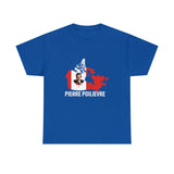 Pierre Poilievre for Canada | Unisex Heavy Cotton Tee Front in Royal Blue