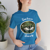 Swans | Embrace Beauty 🌿 "Wild Comfort: Jungle Animal Unisex Tee" 🌿