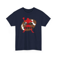 Team Jesus | Unisex Heavy Cotton Tee | Football