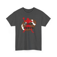 Team Jesus | Unisex Heavy Cotton Tee | Football