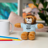 Spoiler Alert: God Wins Stuffed Animals with Tee | Teddy Bear | Bunny | Lamb | Panda | Lion | Jaguar
