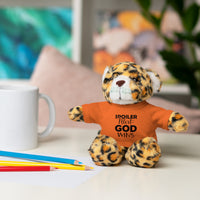 Spoiler Alert: God Wins Stuffed Animals with Tee | Teddy Bear | Bunny | Lamb | Panda | Lion | Jaguar