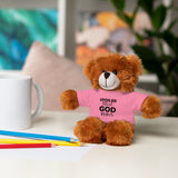 Spoiler Alert: God Wins Stuffed Animals with Tee | Teddy Bear | Bunny | Lamb | Panda | Lion | Jaguar
