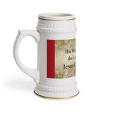 🌟 "Divine Majesty Renaissance Stein Mug: Sip in Sacred Splendor" 🌟Jesus Christ Royal Stein Mug | Special Gift