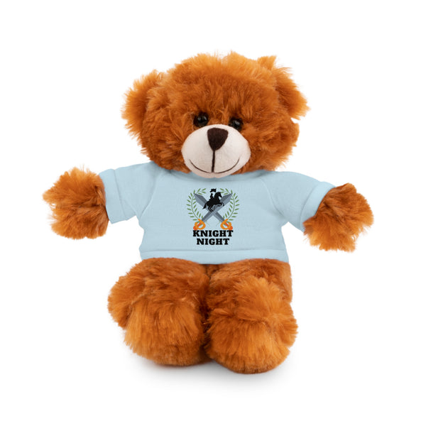Knight Night Stuffed Animals with Tee | Teddy Bear | Bunny | Lamb | Panda | Lion | Jaguar