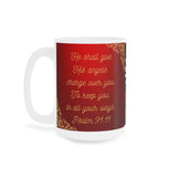 🌟 "Divine Grace Ceramic Mug: Psalm 91:11 Edition" 🌟Asian Female Angel Ceramic Mugs (11oz\15oz\20oz)
