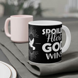 Spoiler Alert: God Wins | Brown Ceramic Mug (11oz\15oz\20oz)