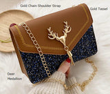 Women's Deer Fashion Shoulder Bag Details