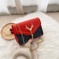 Women's Deer Fashion Shoulder Bag Red