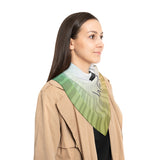 By His Stripes Poly Scarf Inspirational | Christian Gift | Beautiful | Decorative | 25" × 25" or 50" × 50"