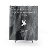 He That Dwelleth Shower Curtain | Inspirational | Christian Gift | Beautiful | Decorative