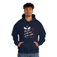 God Wins | Inspirational | Christian Gift | Unisex Heavy Blend™ Hooded Sweatshirt